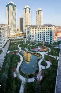 Ataşehir Trendist Te 1+1 Kiralık Boş 66m2 Hemen Taşın Manzaralı