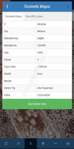 Yeni Sanayi Sitesi Karşısı Satılık 1.000 M² Arsa