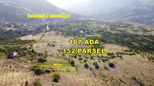 Konya / Hadim / Bademli 994 M² Yatırıma Uygun Fırsat Tarla