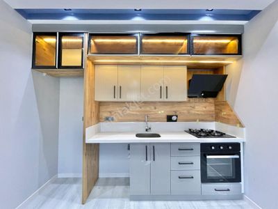 Berkay Demirel'den Kaz Dağları Manzaralı Ön Cephe 1+1 Daire