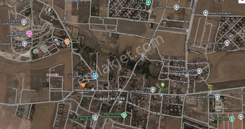 Ballıkpınar'da Tek Tapu, Köşe Parsel Satılık Harika Villa Arsası