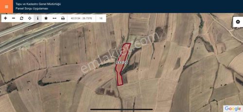 Çanakkale Gelibolu Bolayırda Satılık 510 M² Arsa