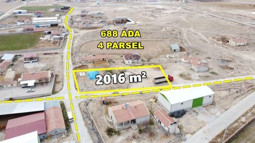 Konya / Cihanbeyli / Taşpınar-yeniyayla'da Konut İmarlı 2.016 M² Arsa