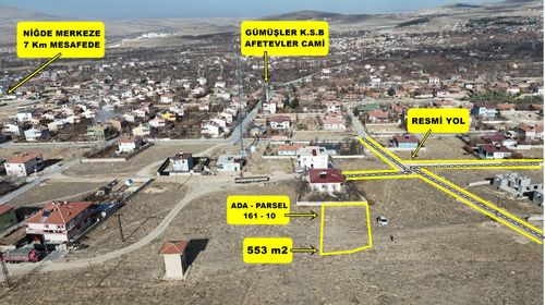 E.gökal Gümüşler Yeni 552 M2 Yatırım Yazlık Yer ! Araç Takası !