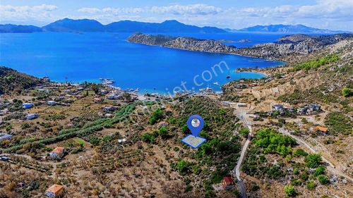 Cb Marina'dan Satılık - Söğüt'te 319m2 Deniz Manzaralı Tarla