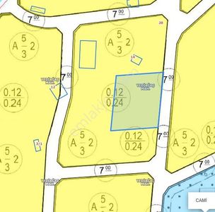 Wave Gayrimenkul | Yediağaç Mah.| 1000 M2| Satılık Villa Parseli