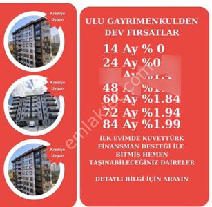 Ulu Gayrimenkul'den Karşıyaka Mah. 3+1 115m² Satılık Daire