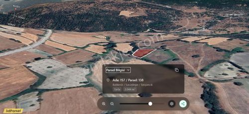 Savaştepe Tavşancık Satılık Tarla (2044 M2)