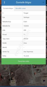 Fatih Mahallesi'nde 495m2 Mükemmel Konumda Yatırımlık Arsa