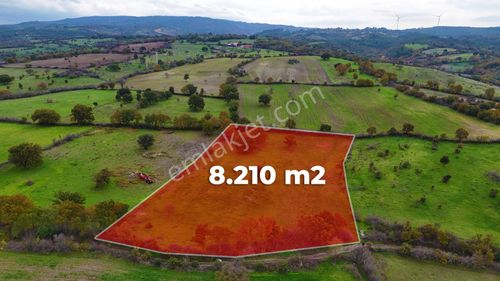 Çanakkale Ayvacık Süleyman Köyünde Satılık 8.210 M2 Tarla !