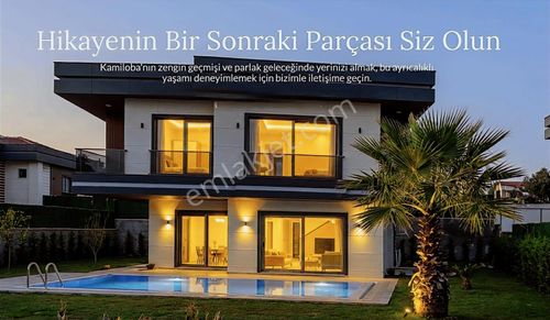 Kamiloba Müstakil, Franke Mutfaklı Ve Özel Havuzlu Akıllı Villa