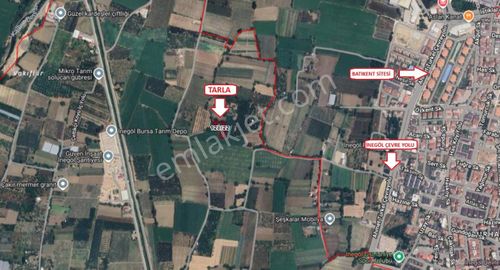 İnegölün En Nadide Yerlerin'de Çeltikçide Değerli Tarla