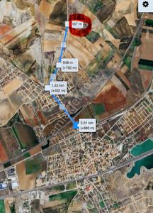 Sincan Temelli Müstakil Tek Tapu 1100 M2 İmarlı Arsa Köşe Parsel