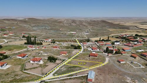 Cihanbeyli Küçükbeşkavak Da 820 M2 Müstakil Tapulu Konut İmarlı Arsa