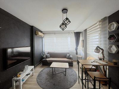 Gultepe'de Unıversıte Ve Bulvar Yakını Esyalı 1+1