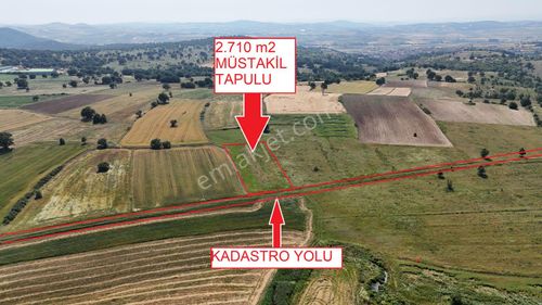 Balıkesir Karesi'de Resmi Yola Cephe 2.710 M2 Müstakil Tapulu