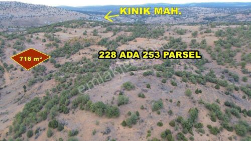 Konya / Bozkır / Hacılar Mahallesinde 716 M² Müstakil Tarla