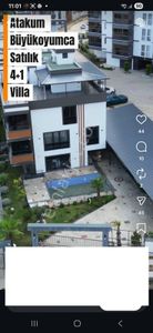 Samsun Atakum Körfez Mah. 4+tripleks Satılık Villa Deniz Manzaralı