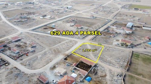 Konya / Cihanbeyli / Taşpınar-yeniyayla Mahallesinde 1.795 M² Müstakil İmarlı Arsa