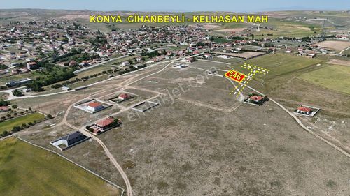 Konya / Cihanbeyli / Kelhasan 546 M² Müstakil Tapu Konut İmarlı Arsa