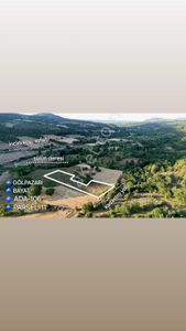 Bilecik Gölpazarı Bayat Köyü 4.231m2 Satılık Emsalsiz Tarla 30m Arkası Çay -ırmak