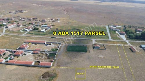 Konya / Cihanbeyli / Hodoğlu Mahallesinde 484 M² Müstakil Tapulu Konut İmarlı Arsa