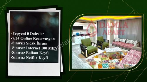 Buca Günlük Kiralık Apart Klimalı + Wife + Balkon