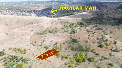Konya / Bozkır / Hacılar Mahallesinde 771 M² Müstakil Bağ