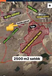 Kaçmaz Emlaktan Oğlaklı Yeni Tokiye Sıfır 2500 M2 Satılık Tarla