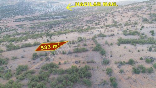 Konya / Bozkır / Hacılar Mahallesinde 533 M² Müstakil Tarla