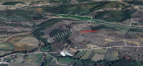 Nebihoca'da Gölet Manzaralı Bugalowa Uygun Tarla