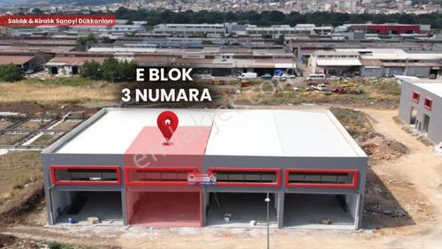 Biga Sanayi Bölgesi E Blok 3 No’lu Kiralık İş Yeri