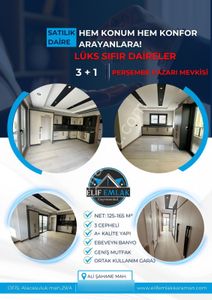 Hem Konum Hem Konfor Arayanlara! Lüks 3+1 Satılık Daire
