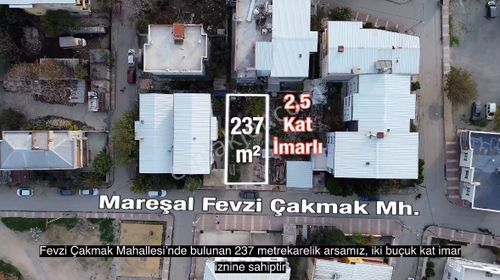 Horozköyde 237m2 Yatırımlık 2,5 Kat İmarlı Arsa!