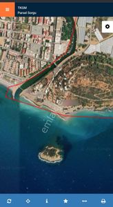 Mersın Bozyazı'da 618 M² Full Denız Manzaralı İmarlı Yatırımlık