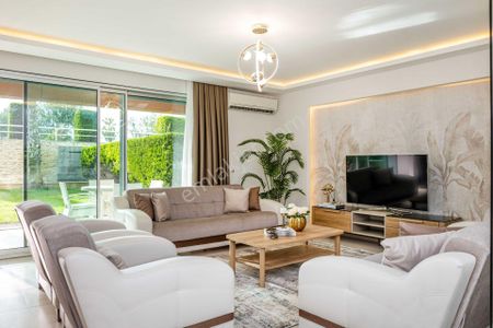 Alanya / Kestel | Denize Sıfır | Deniz Manzaralı 2+1 Bahçe Dubleks