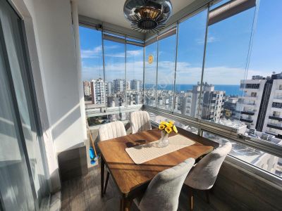 Karınca'dan Akdeniz Mh'de Kapanmaz Deniz Manzaralı 2+1 Satılık