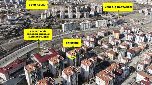 E.gökal İmamhatip Meydanı Toki ! 3+1 Full Yapılı Ara Kat 110 M2!