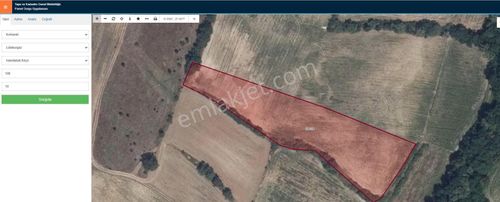 Kırklareli Lüleburgaz Hamitabat Köyü'nde 7.593 M2 Satılık Tarla Müstakil Parsel