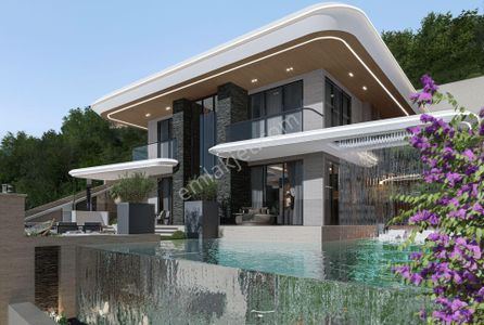 Alanya Kestel’de Satılık Ultra Lüks 7+1 Villa – Tam Deniz Manzaralı, Özel Tasarım!