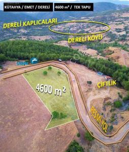 Kütahya 4600 M2 Tarla