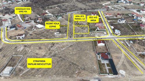 E.gökal Gümüşler Yeni 811 M2 Yola Cepheli Mükemmel Konumlu Arsa