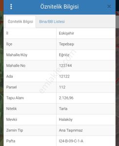 İki Emlaktan Eğriözde Yatırımlık 2126 Mt. Tarla