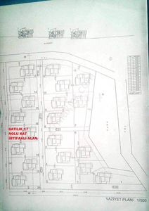 Adana Şambaydı Kat İrtifakı Yapılı Projeli Vaziyet Planlı Villa Arsası