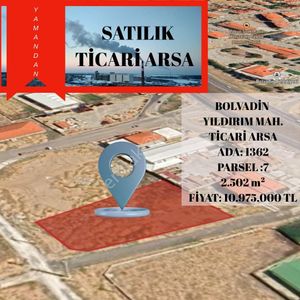 Yaman'dan Bolvadin Yıldırım Mah. Satılık Ticari Arsa (2.502 M²)