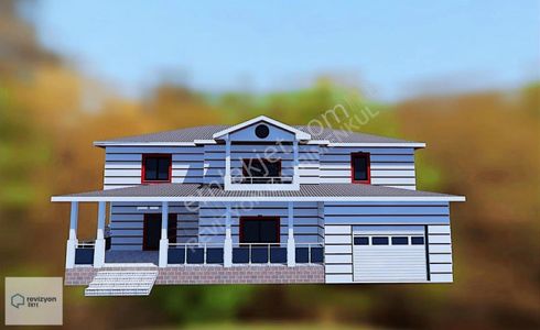 Revizyon'dan_villa Ruhsatı_alınmış Projeli**müstakil** Deniz 1km