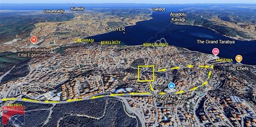 Tarabya_3 Katlı Satılık_müstakil Ev (7+3)/metro+sahil