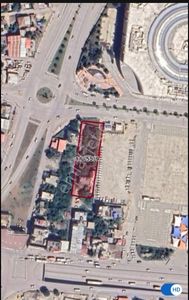 01 Avm Karşısı Tek Tapu*ticari İmarlı*1950m2* Arsa *alışveriş Mağza *showroom *işyeri*cepheleri Açık