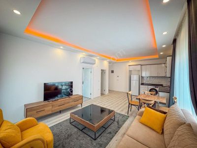 Alanya Obada Sıfır Binada Eşyalı 1+1 Satılık Daire