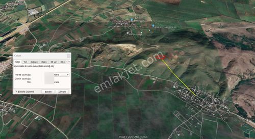 Bursa Mustafakemalpaşa Ocaklı'da 11 Dönüm Satılık Tarla